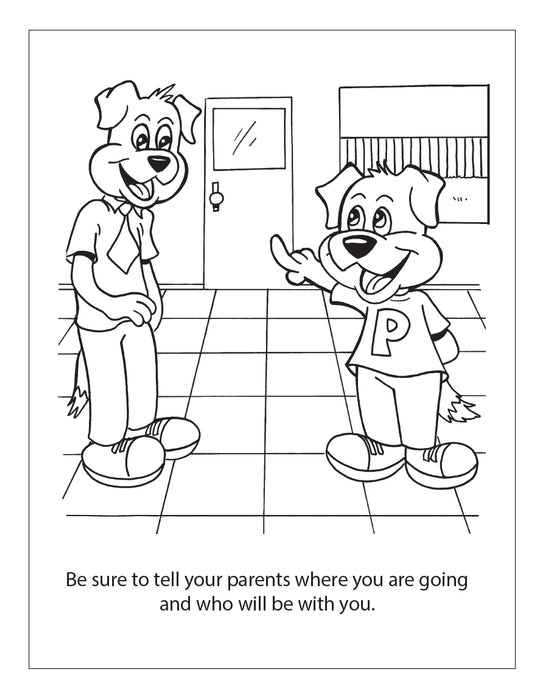 After School Safety - Bulk Coloring Books (250+) - Add Your