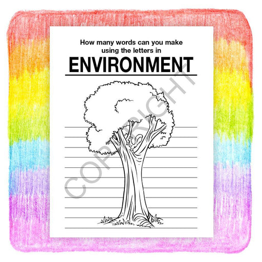 25 Pack - I Love My World Kid's Educational Coloring & Activity Books - ZoCo Products