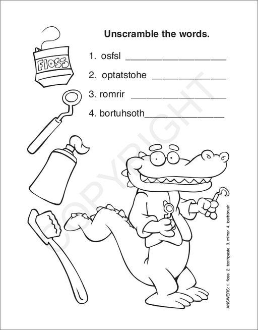 It's Tooth Time - Coloring and Activity Books in Bulk 