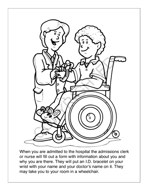 Your Hospital Cares About You - Coloring and Activity Books in Bulk