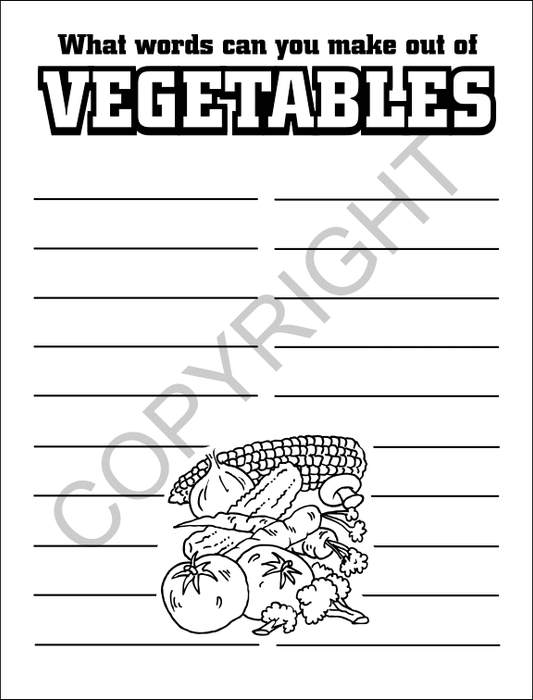 Let's Practice Good Nutrition - Coloring and Activity Books in Bulk