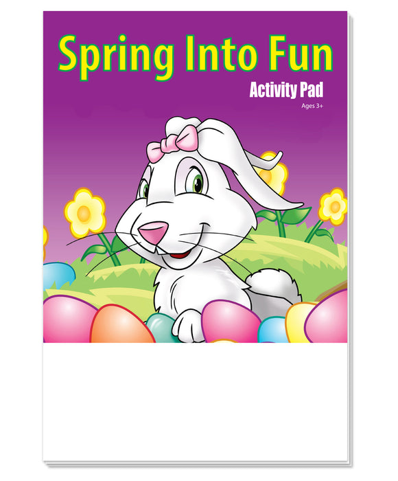 Spring Into Fun - Kid's Mini Activity Pads (50 Pack)