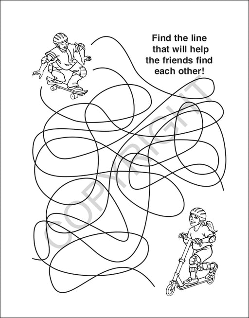 A Guide to Health & Safety - Coloring & Activity Books in Bulk