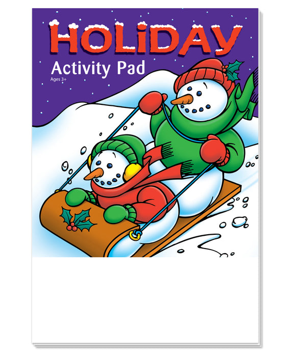 Holiday - Kid's Mini Activity Pads (50-Pack)