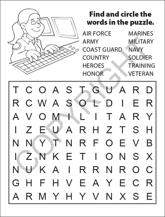 American Heroes Bulk Coloring & Activity Books (250+) - Add Your Imprint