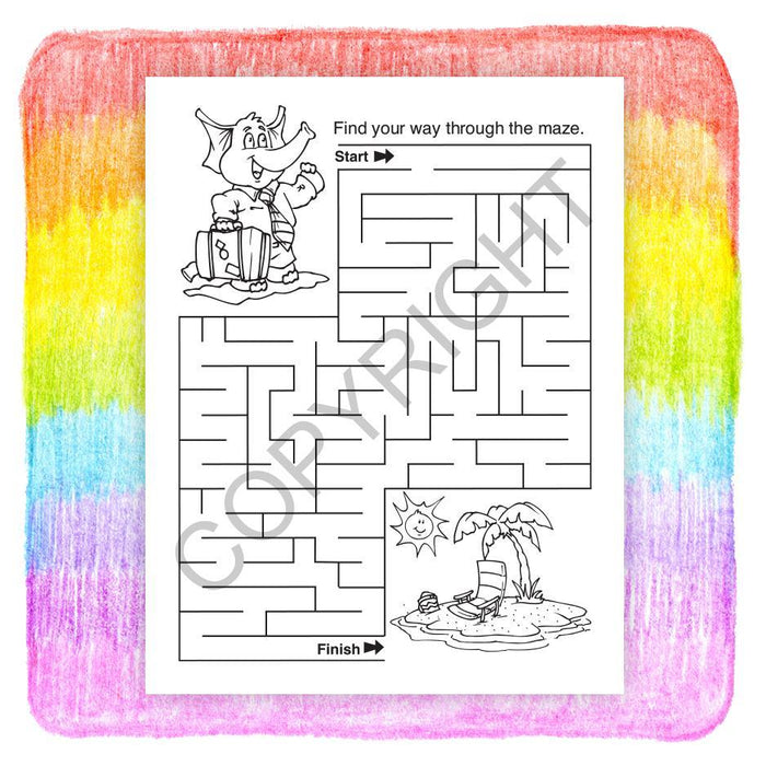 We All Need Insurance Kid's Coloring & Activity Books
