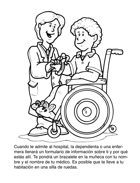 Your Hospital Cares About You (Spanish Version) Coloring & Activity Books