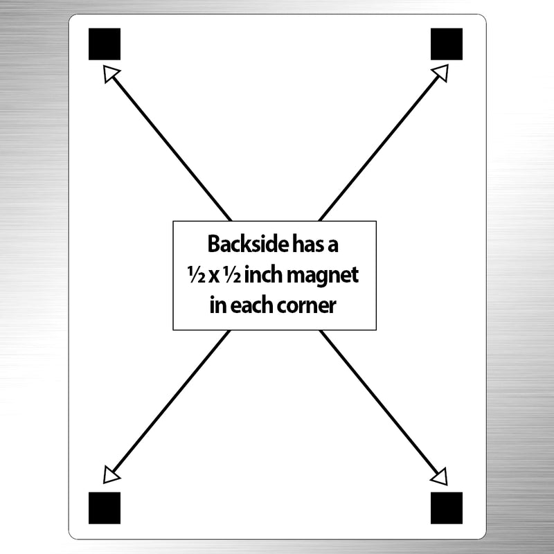 CPR / Choking for Babies & Children (Spanish Version) - Emergency Numbers - Quick Reference Card by Safety Magnets