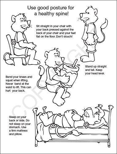 25 Pack - A Visit to The Chiropractor Kid's Coloring & Activity Books - ZoCo Products