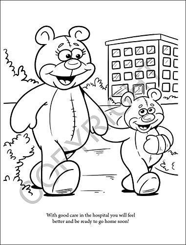 A Beary Special Hospital Kid's Coloring & Activity Books in Bulk