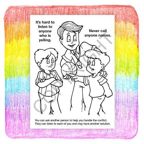 How to Handle Stress and Conflict Kid's Coloring & Activity Books