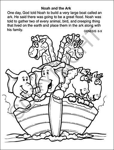 Bible Stories Kid's Educational Coloring & Activity Books in Bulk