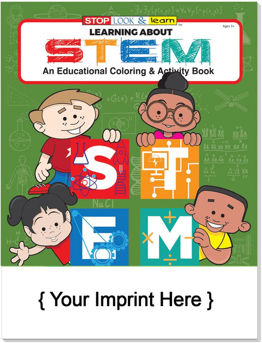 STEM - Custom Coloring & Activity Books in Bulk