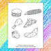 Let’s Go Eat Out - Coloring & Activity Books in Bulk (250+) - Add Your Imprint
