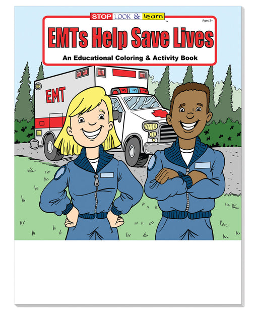 EMTs Help Save Lives Kid's Coloring & Activity Books
