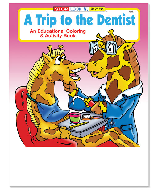 A Trip to The Dentist Kid's Coloring & Activity Books in Bulk