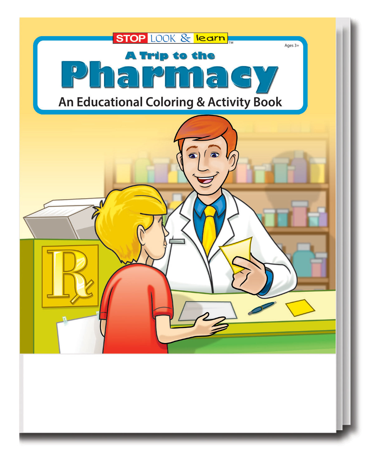 Personalized Coloring Book - My Visit To The Pharmacy