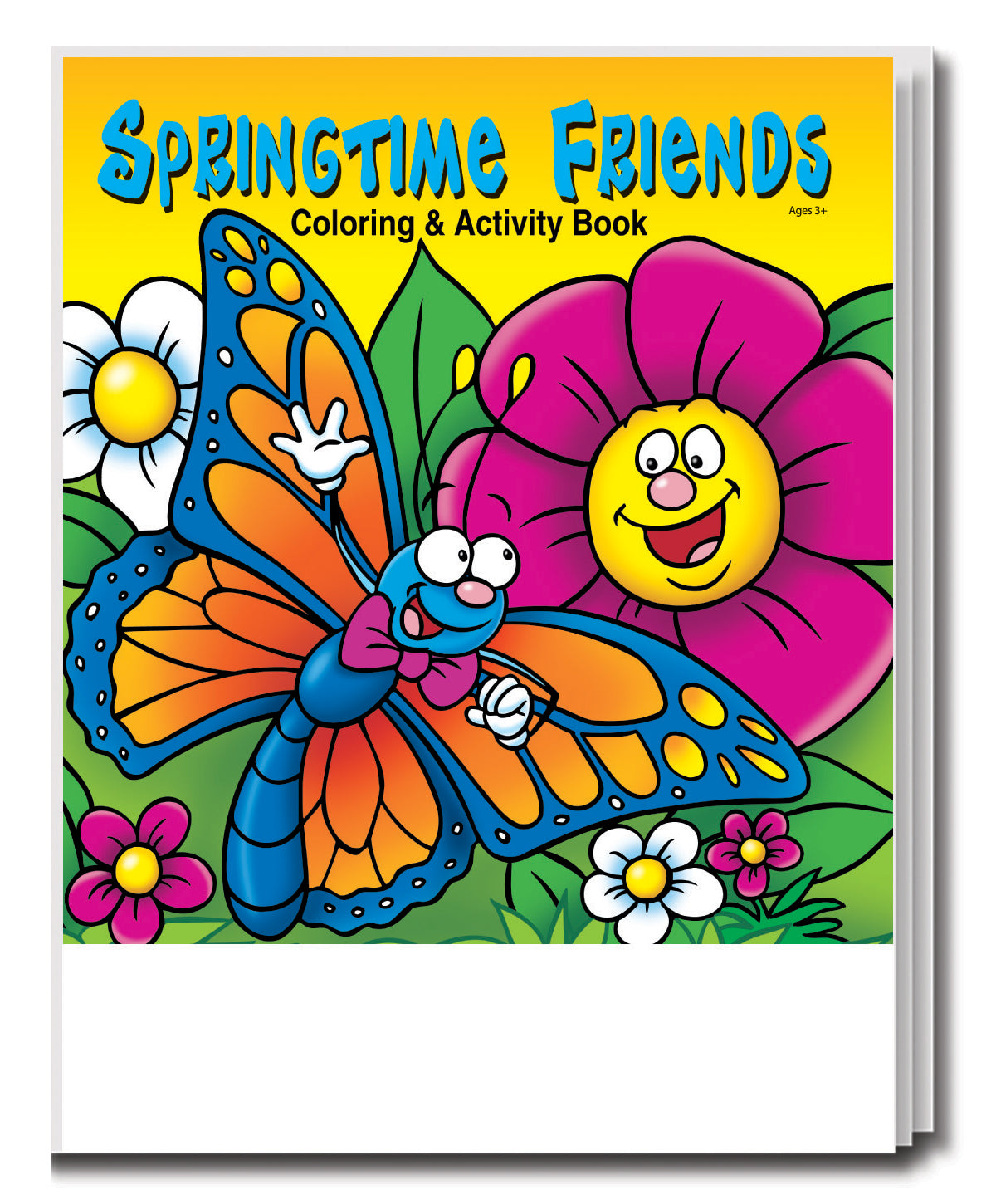 Springtime Friends Kid's Coloring & Activity Books in Bulk — ZoCo Products