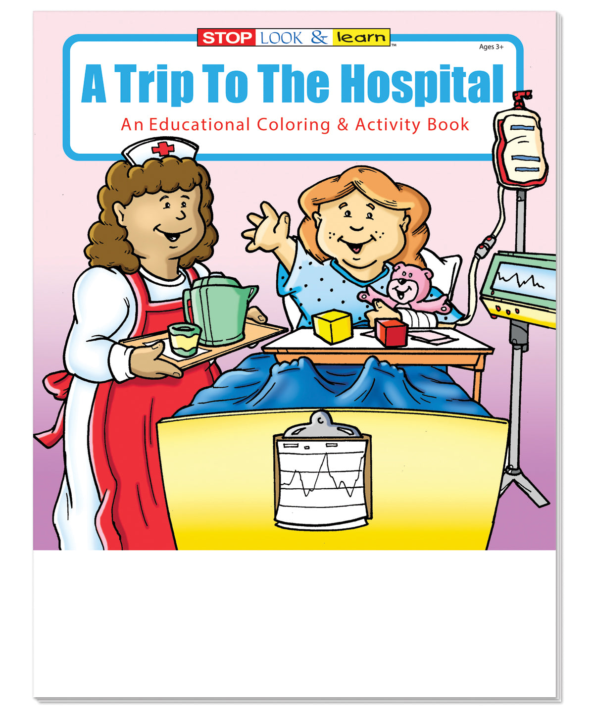 25 Pack - A Trip to The Hospital Kids Coloring and Activity Books
