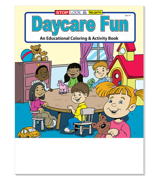 25 Pack - Daycare Fun Kid's Coloring & Activity Books