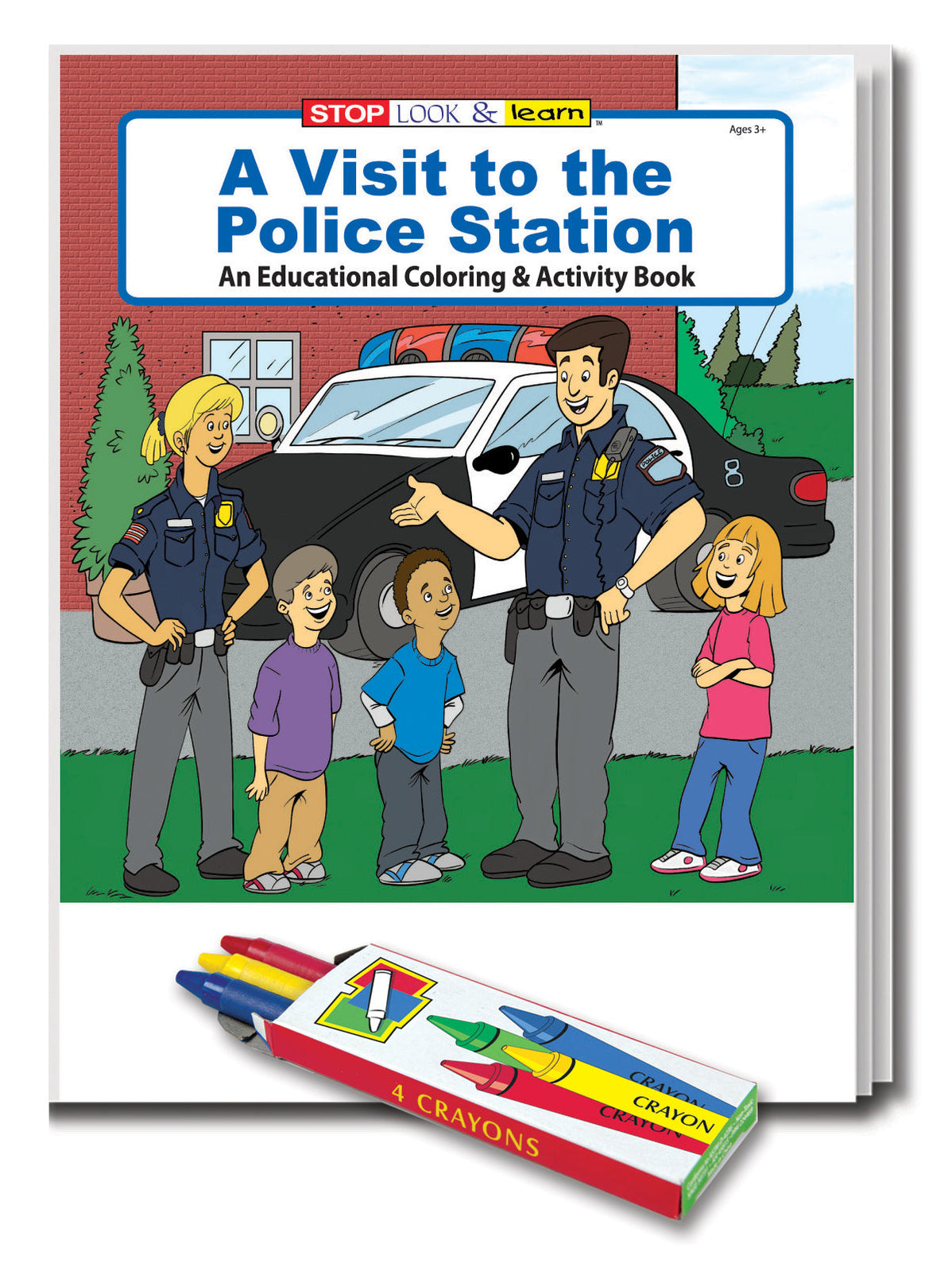 Basic Police Development Learning Programme Book A Visit to The Police Station - Coloring & Activity Books in Bulk ...