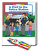 A Visit to The Police Station - Kid's Educational Coloring & Activity Books in Bulk