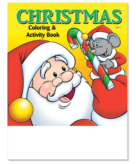 25 Pack - Christmas - Kid's Coloring & Activity Books