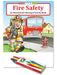 Fire Safety Kid's Educational Coloring & Activity Books in Bulk with Crayons