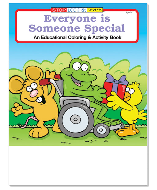 Everyone is Someone Special Kid's Educational Coloring & Activity Books