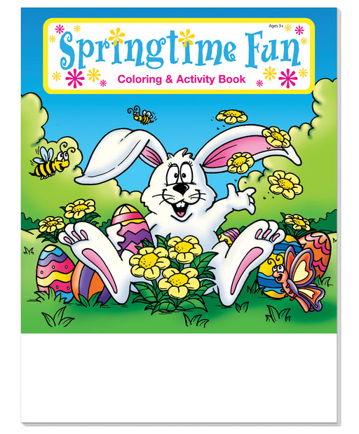 25 Pack - Springtime Fun Kid's Coloring & Activity Books