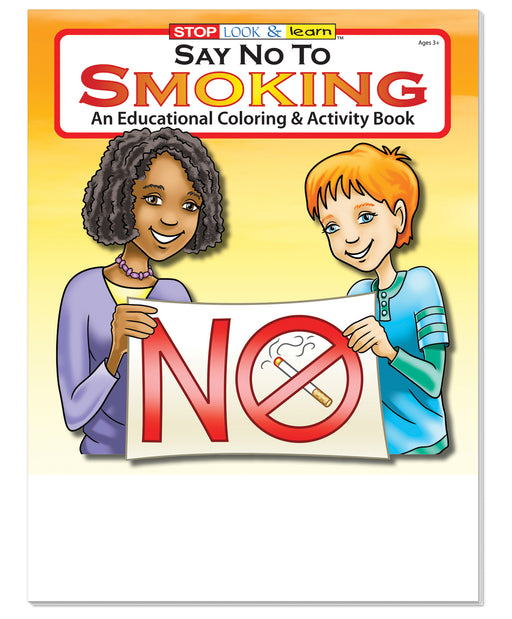 25 Pack - Say No to Smoking Kid's Coloring & Activity Books