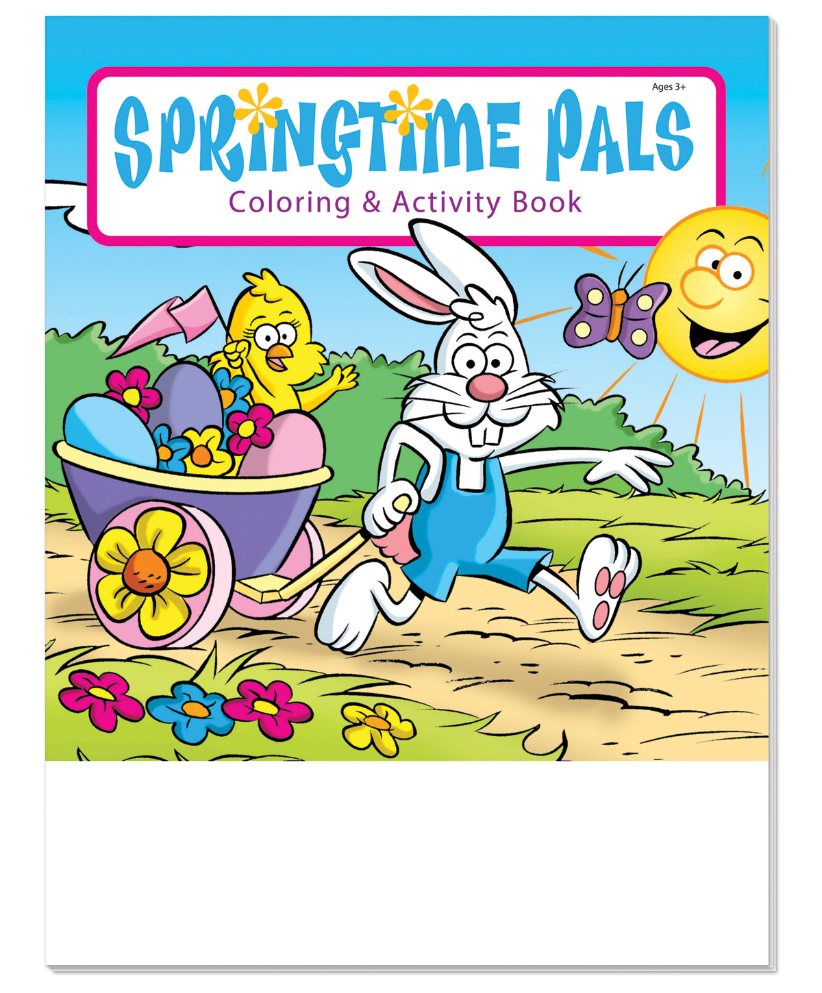25 Pack - Springtime Pals Kid's Coloring & Activity Books