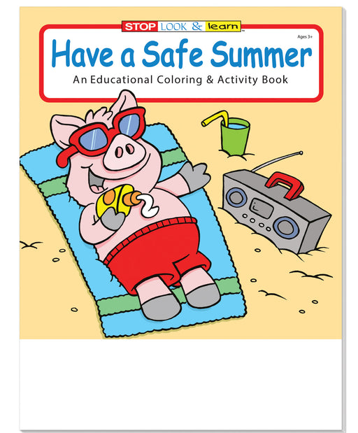 Have a Safe Summer - Kid's Coloring & Activity Books