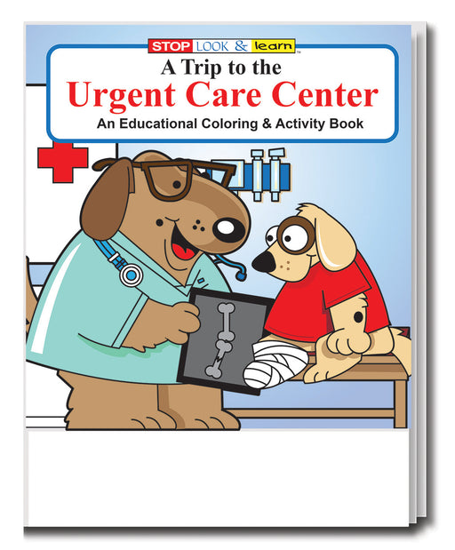 25 Pack - A Trip to The Urgent Care Center - Kid's Educational Coloring & Activity Books