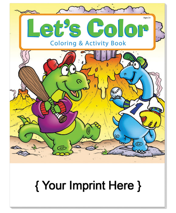 Let's Color - Custom Coloring & Activity Books in Bulk (250+)