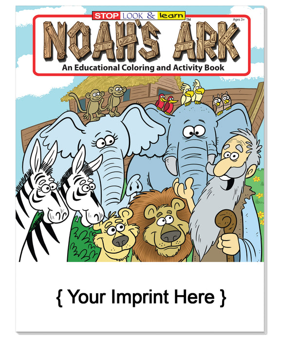 Noah's Ark - Custom Coloring & Activity Books in Bulk
