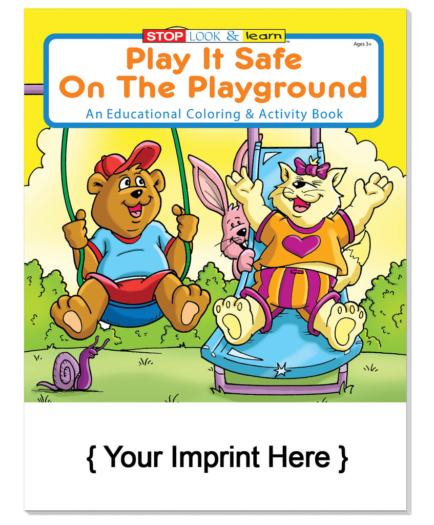 Custom Coloring Books-Pool Safety For Kids