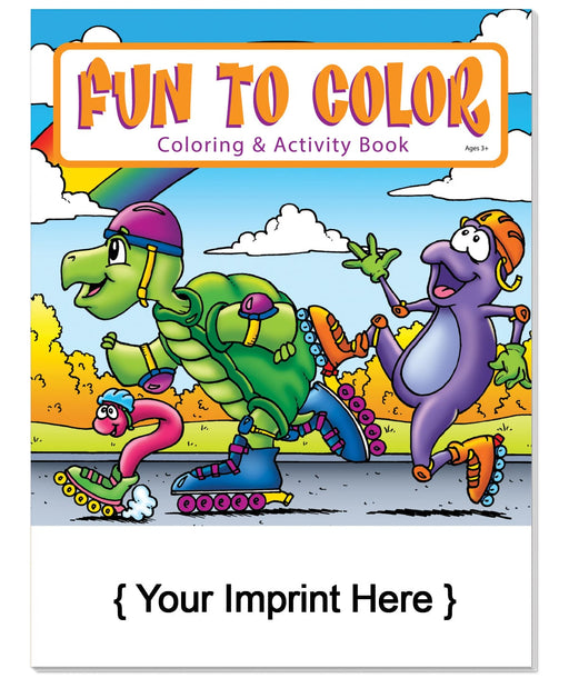 Fun to Color - Custom Coloring & Activity Books in Bulk (250+) - Add Your Imprint