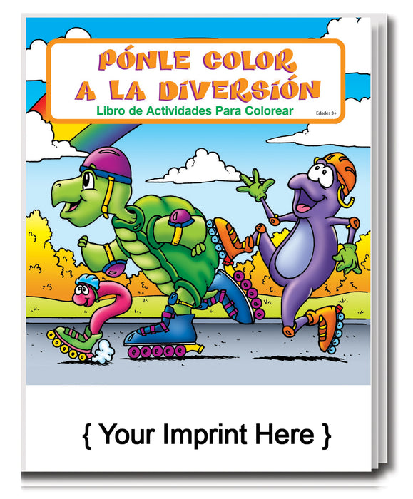 Fun to Color in Spanish - Custom Coloring Books in Bulk — ZoCo Products