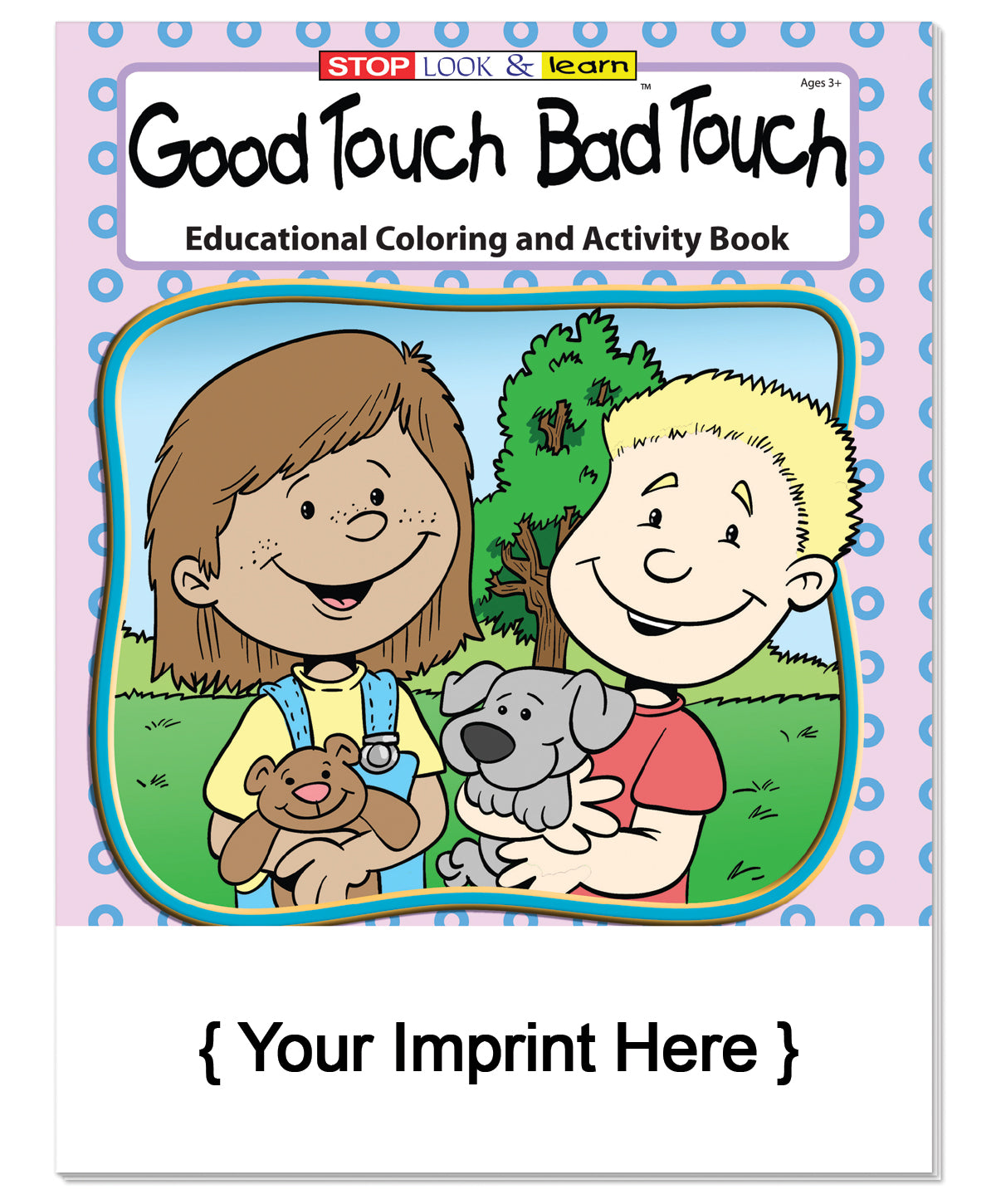 Good Touch Bad Touch - Bulk Coloring Books - Add Your Imprint