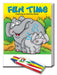 Fun Time Kid's Coloring & Activity Books in Bulk with Crayons