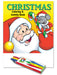 25 Pack - Christmas - Kid's Coloring & Activity Books with Crayons
