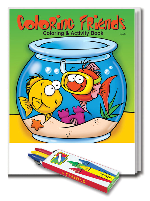 Coloring Friends Kid's Educational Coloring & Activity Books in Bulk