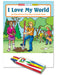 I Love My World Kid's Educational Coloring & Activity Books