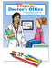 A Trip to the Doctor's Office Kid's Coloring & Activity Books with Crayons