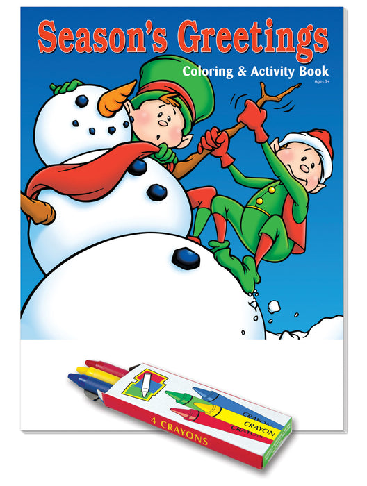 Season's Greetings - Kid's Coloring & Activity Books