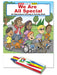 25 Pack - We Are All Special Kid's Coloring & Activity Books with Crayons