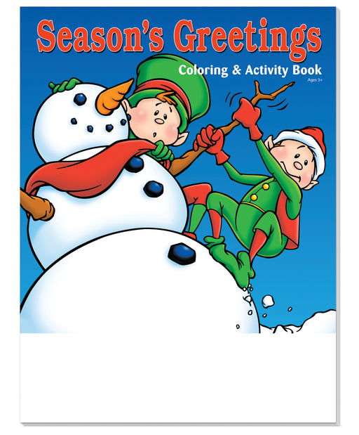 25 Pack - Season's Greetings - Kid's Coloring & Activity Books