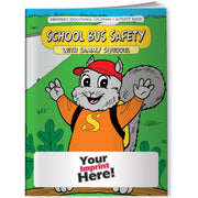 CUSTOM COLORING BOOKS - School Bus Safety