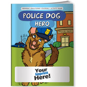 CUSTOM COLORING BOOKS Police Dog Hero